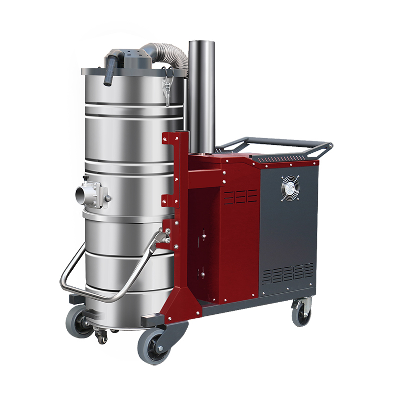 黄浦坦洁380V 双桶手动反吹工业吸尘器X8系列